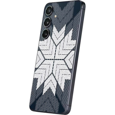 NYC Symmetric Flower Galaxy S25 Skin